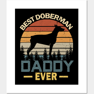 Best Doberman Dad Ever Posters and Art